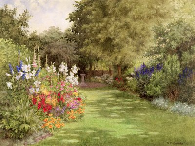 Un Giardino a Luglio, c.1910 da Violet Common